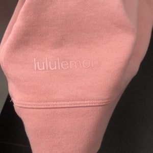 Lululemon oversized crew sweatshirt in dusty rose, size 2